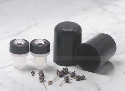 S/Steel Roller Lids & Black Caps For 18mm / 410 Neck Size Suit Doterra /Young Living Bottles Glass Roll on Aromatherapy Boston DIN18 Necks - NEW ITEM S/Steel Roller Lids & Black Caps For 18mm / 410 Neck Size Suit Doterra /Young Living Bottles Glass Roll on Aromatherapy Boston DIN18 Necks - NEW ITEM