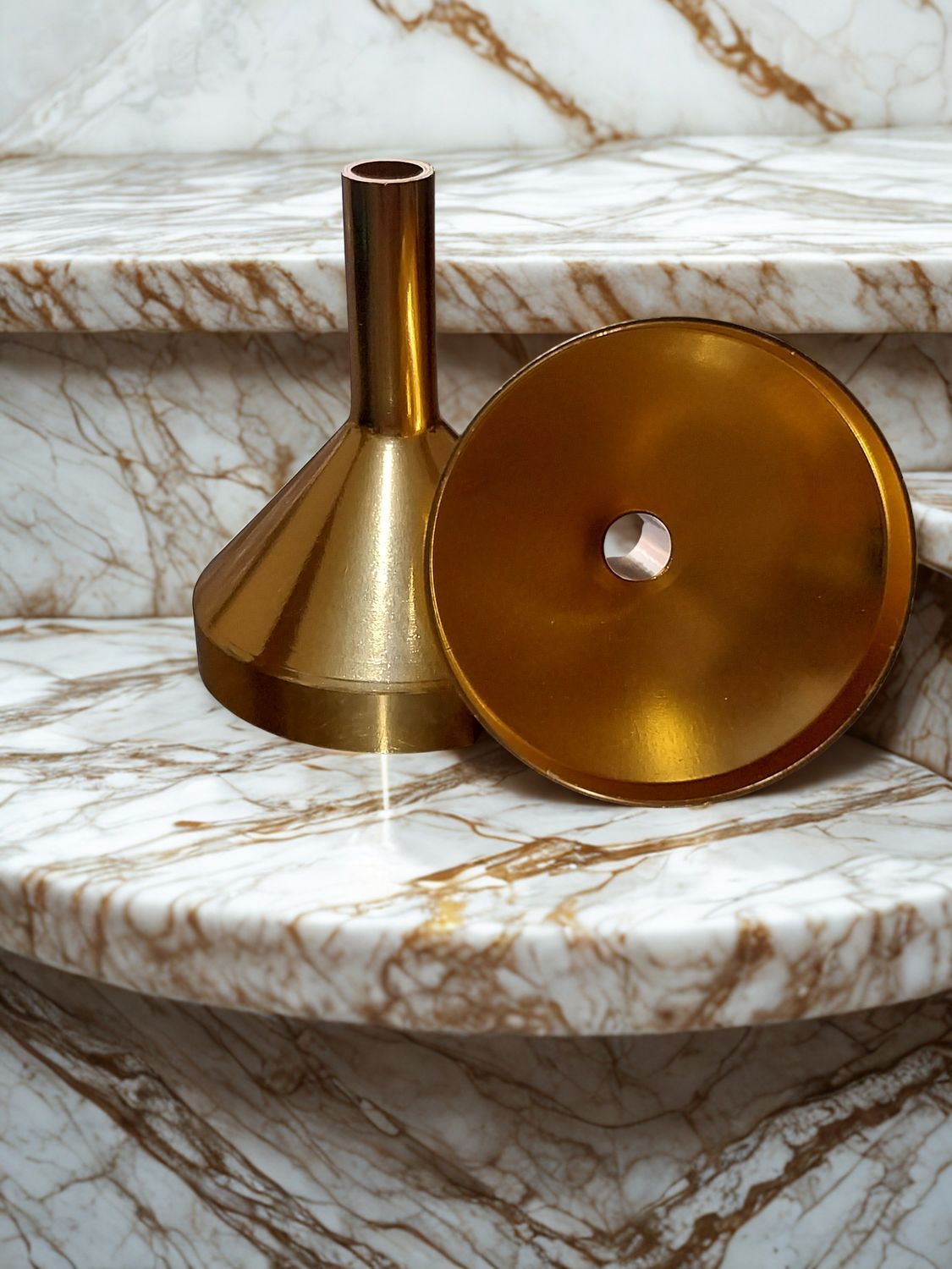 Gold Funnel Mini Stainless Steel - Small