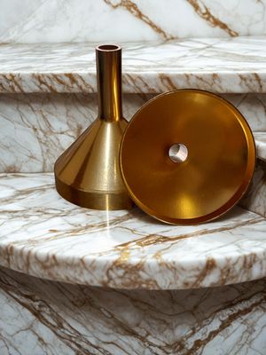 Gold Funnel Mini Stainless Steel - Small