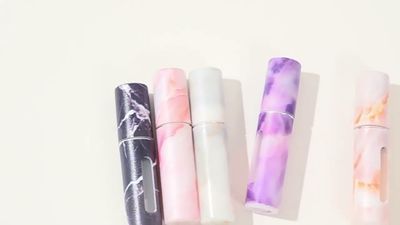 5ml atomiser, refillable perfume spray, travel atomiser, marble atomiser, perfume travel spray, mini spray bottle