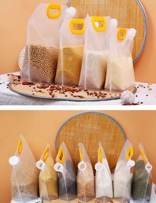 1L FOOD GRADE Plastic Spouted for Cereals, Rice, Bulk Herbs, Alcohol Juice, Camping &amp; Bush Walking Bag Pouch