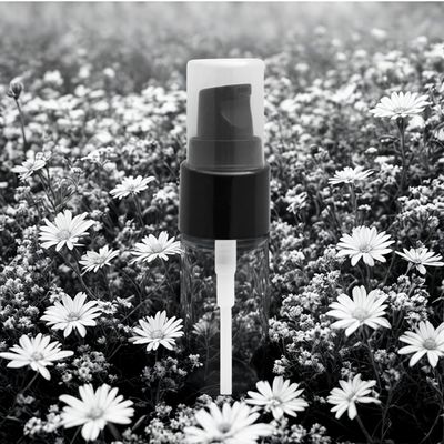 20mm BLACK Serum 20/410 Pump with Clear Overcap