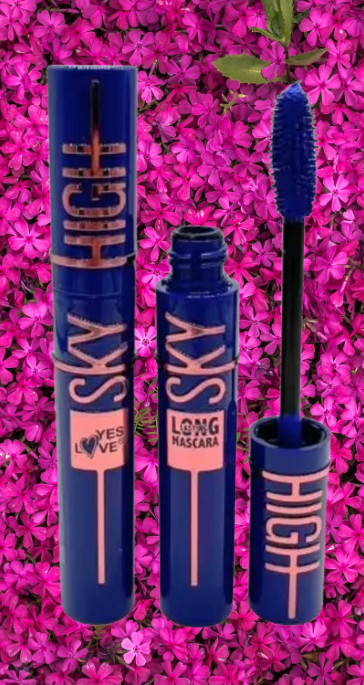Mascara bleu