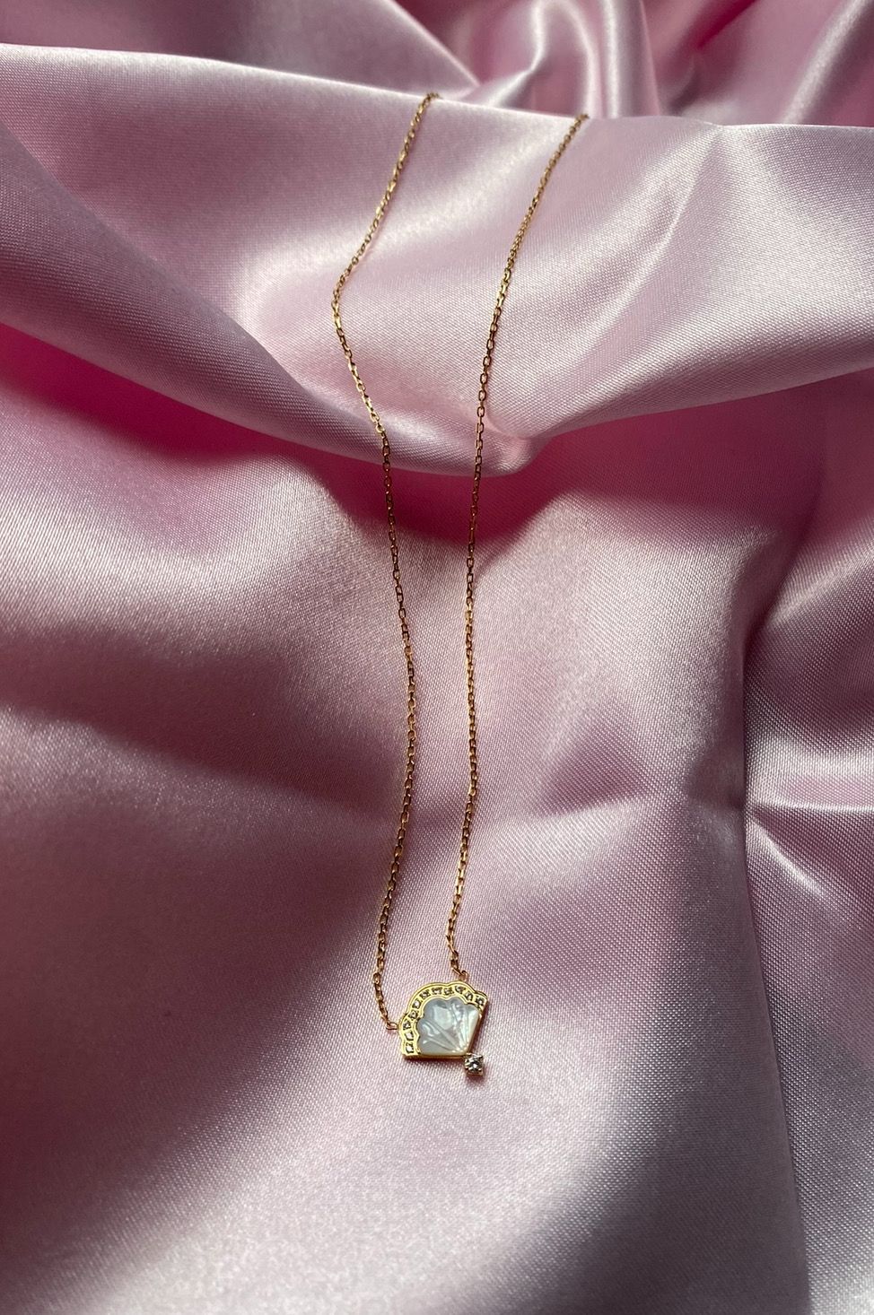 Collier en acier inoxydable Coquillage