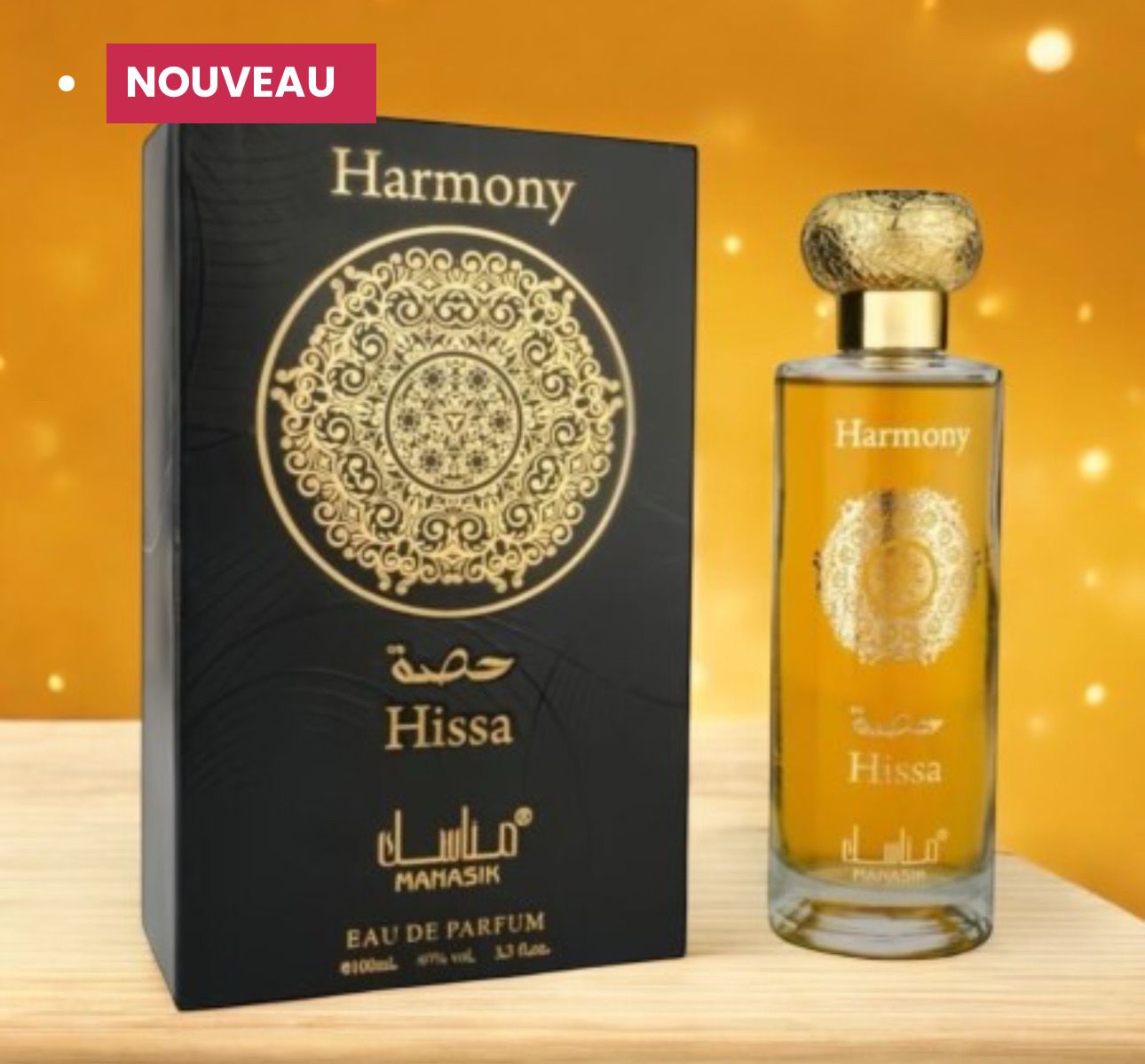 Parfum hissa noir