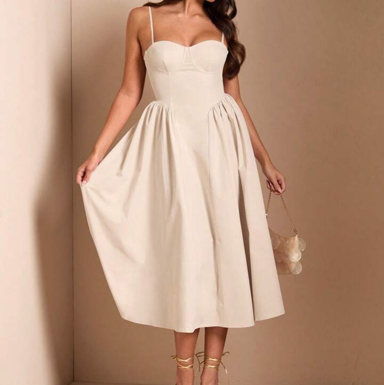 Robe Aurore beige