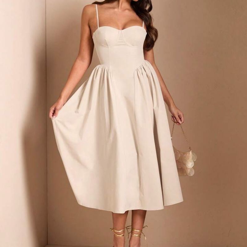 Robe Aurore beige