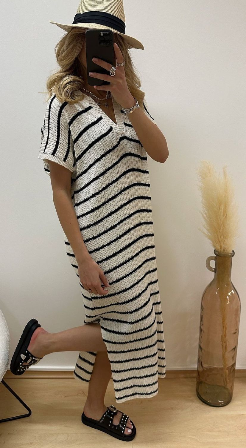 Robe Maille Malak noir