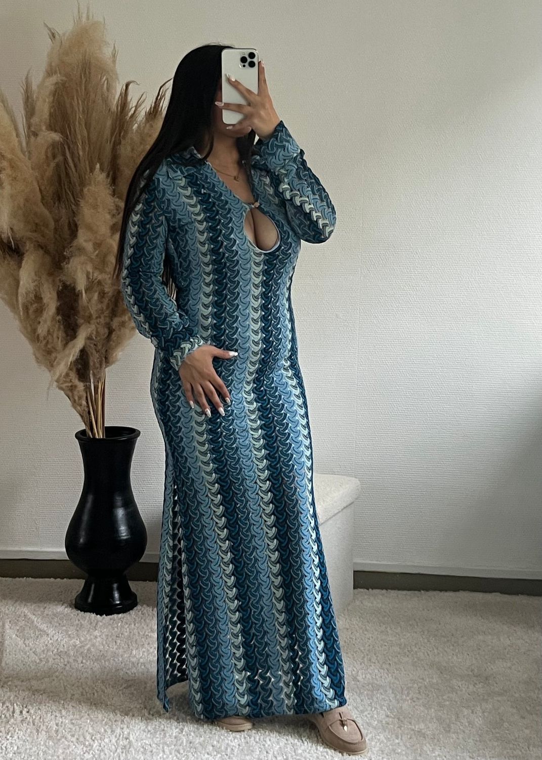 Robe bleu emma
