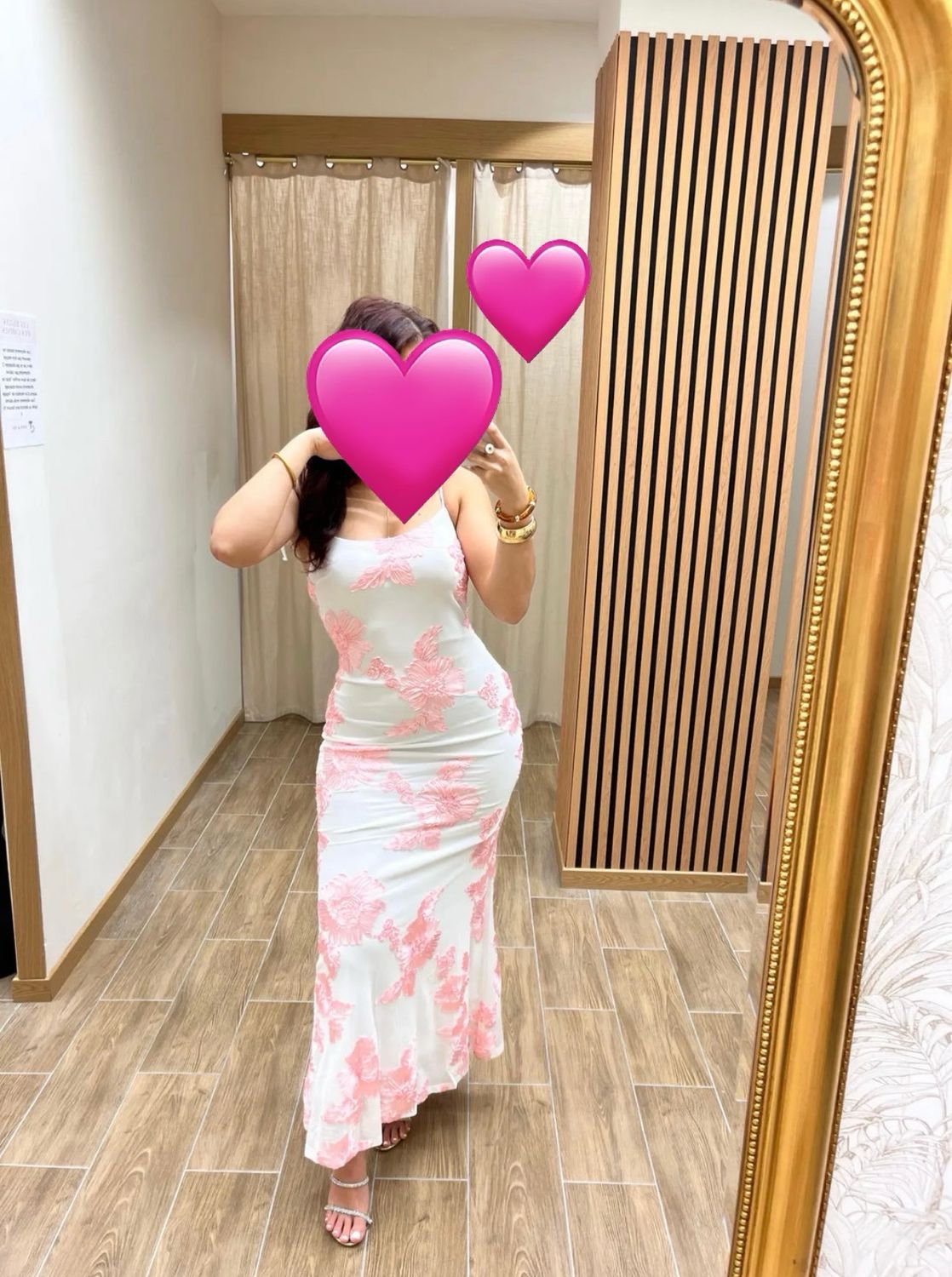 Robe Rose fleury
