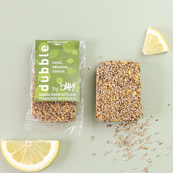 barres énergétiques sésame-citron