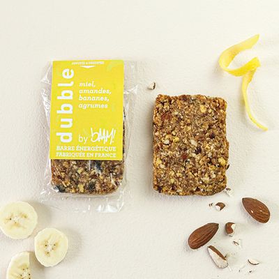 barres énergétiques banane-agrumes