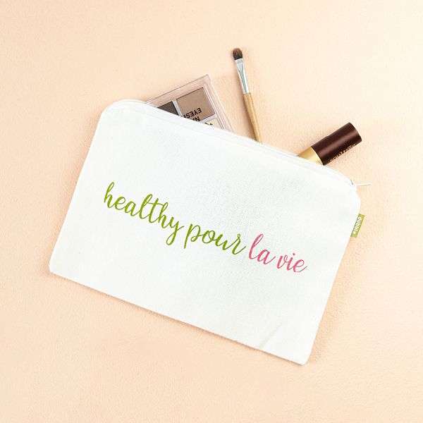pochette &quot;Healthy&quot; blanche