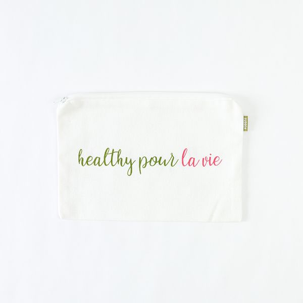 pochette "Healthy" blanche