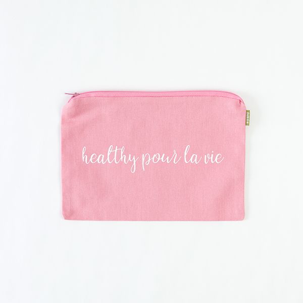 pochette "Healthy" rose