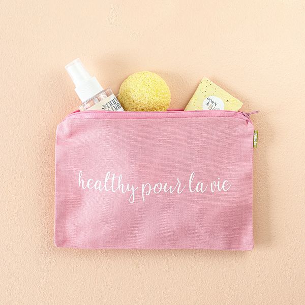 pochette "Healthy" rose