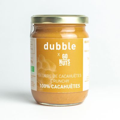 beurre de cacahuètes crunchy 100%