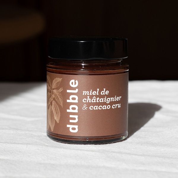 miel de châtaignier &amp; cacao cru