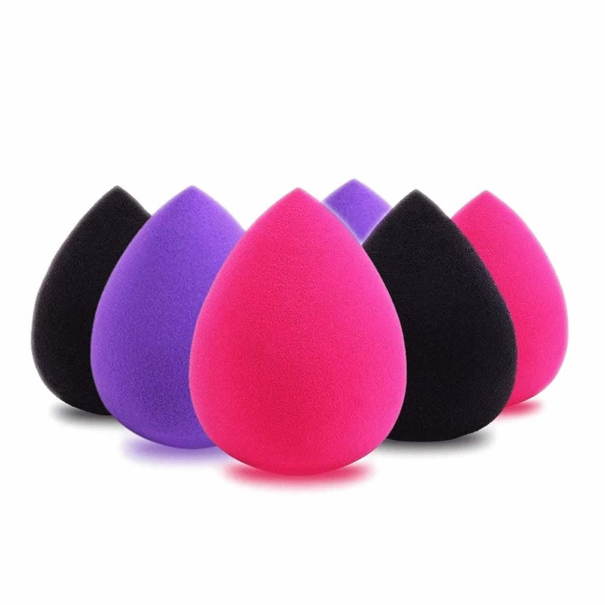 COLOR: BOLD - Good Living In Style Makeup Applicator 6 Piece Sponge Set