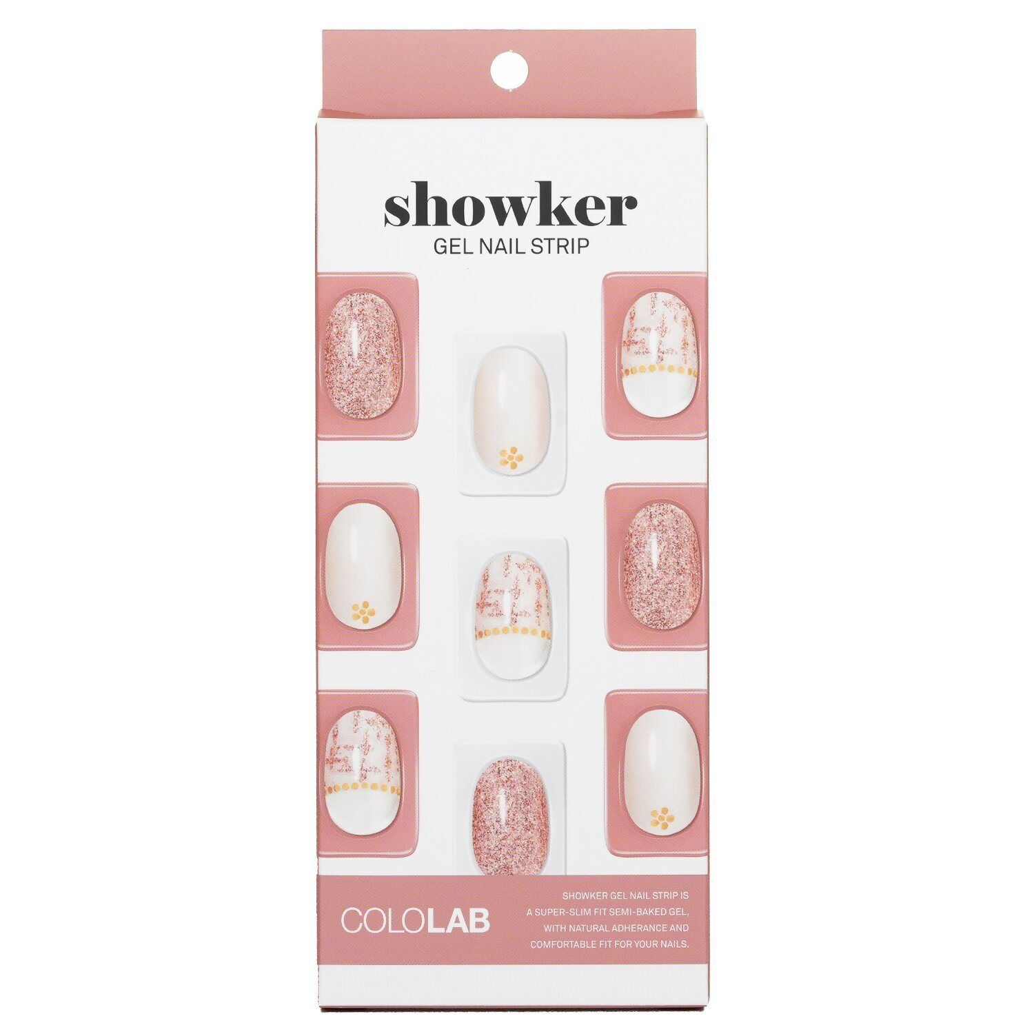 COLOLAB - Showker Gel Nail Strip # CSA102 Lady&#39;s Jacket 899494 1pcs