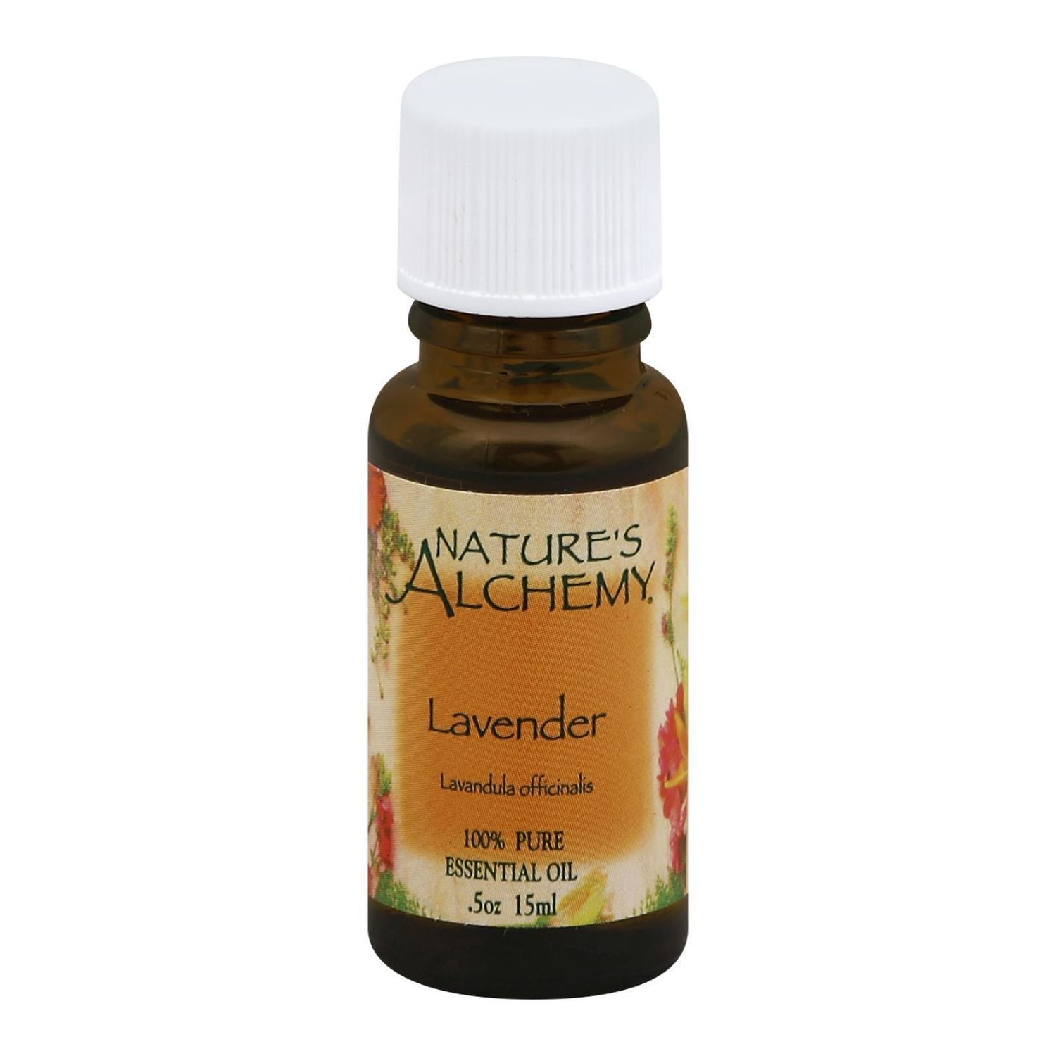 Nature&#39;s Alchemy 100% Pure Essential Oil Lavender - 0.5 Fl Oz
