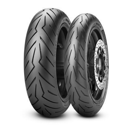 Pirelli - Pneu 160/60 R 15 M/C 67H TL DIABLO ROSSO SCOOTER