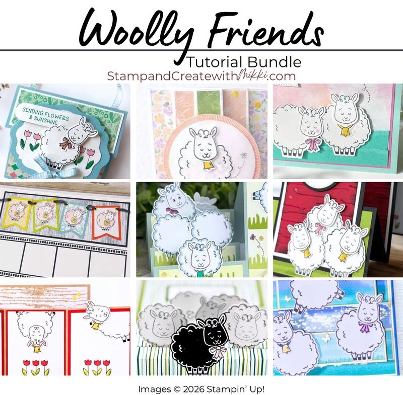 Woolly Friends Tutorial Bundle