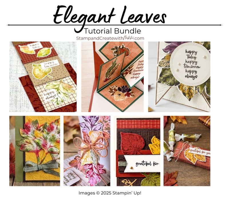 Elegant Leaves Tutorial Bundle