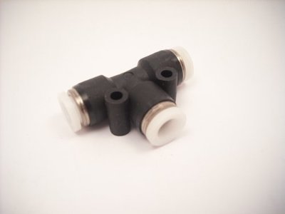 Fitting, Quick Connect, Tee, 1/4&quot;