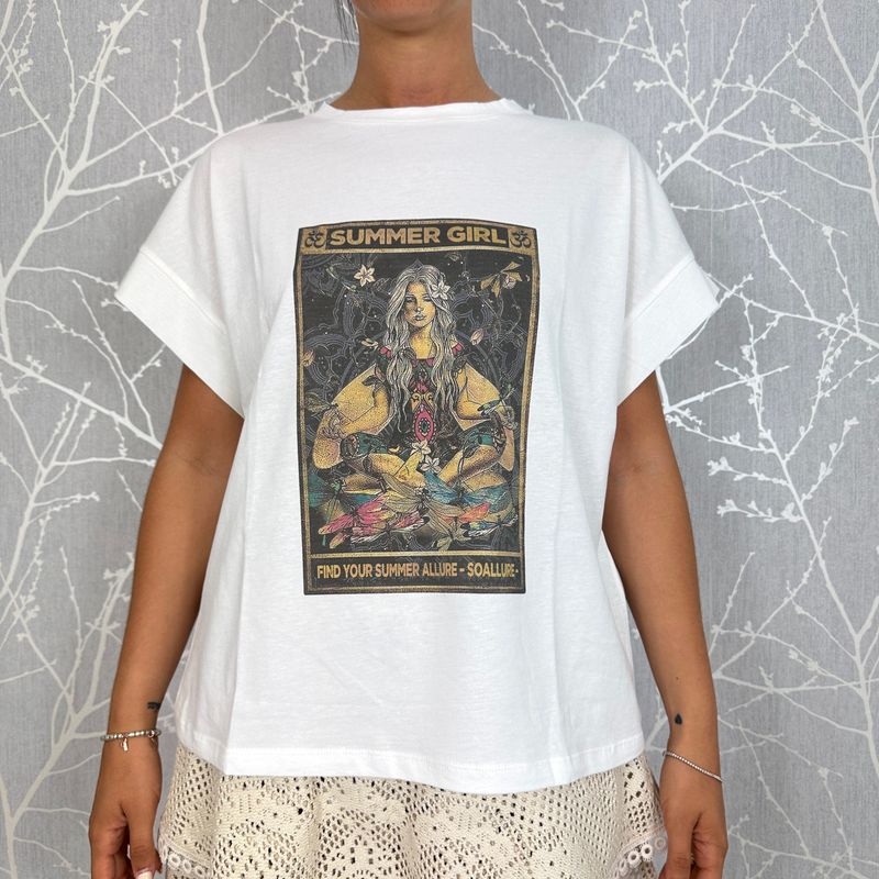 T-shirt Con Stampa