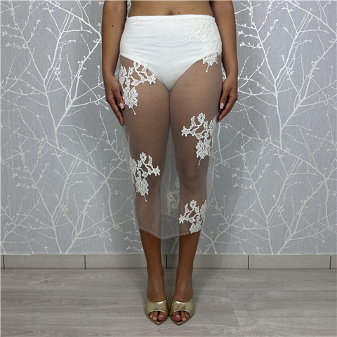 Longuette Tulle E Coulette