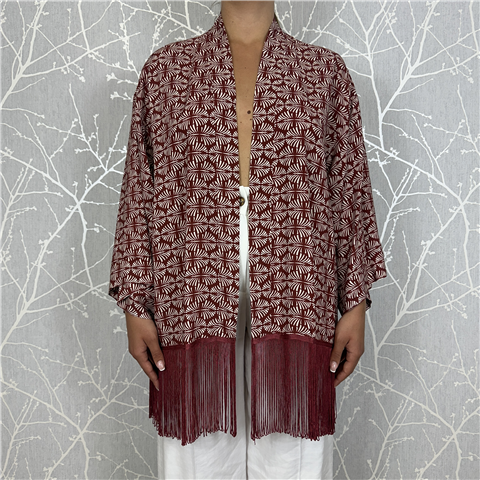 Kimono Con Frange