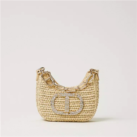 Borsa Hobo In Paglia