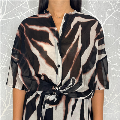 Camicia Collo Coreana