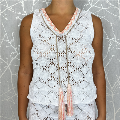 Canotta Crochet Laccio Metallo