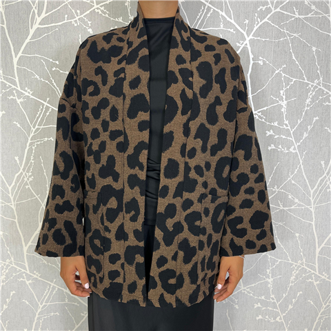 Kimono Over Art. Kjkp073, Taglia: U, Colore: ANIMALIER