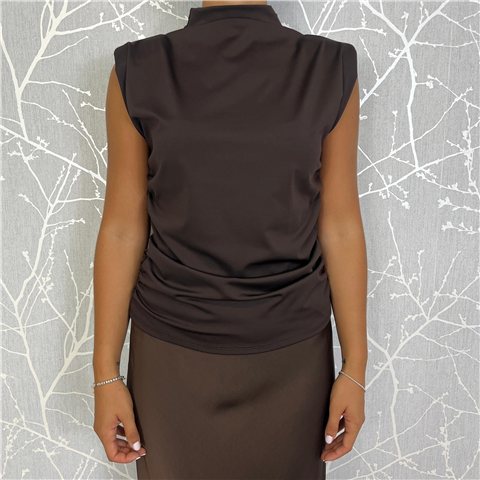 Top Smanicato Con Spalline Art. Rfwp017