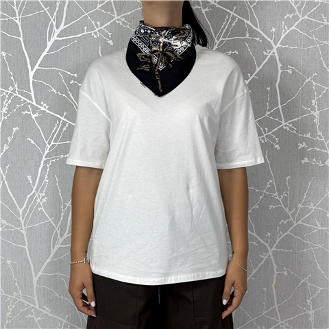 T-shirt Bandana Con Applicazione Strass Art. Tmap031