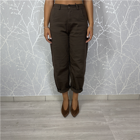 Pantalone A Ovetto Pence Ginocchio Art. Pa5137ai25, Taglia: M, Colore: CAFFE'