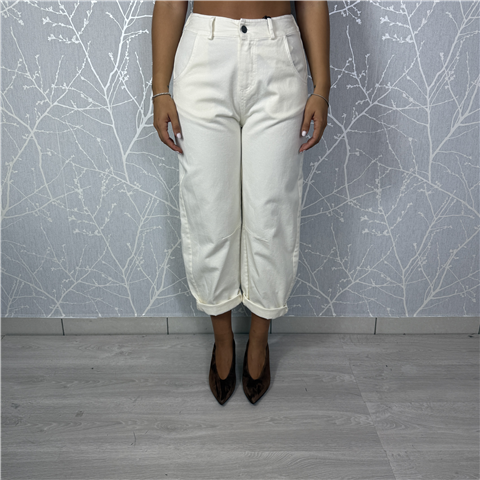 Pantalone A Ovetto Pence Ginocchio Art. Pa5137ai25, Taglia: S, Colore: MERINGA