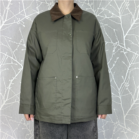 Giacca Imbottita Modello Barbour Art J10501, Taglia: U, Colore: OLIVA