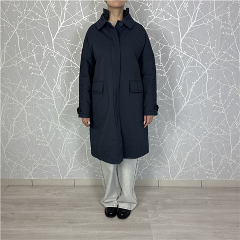 Cappotto In Tessuto Art. Fw56023, Taglia: 42, Colore: BLU