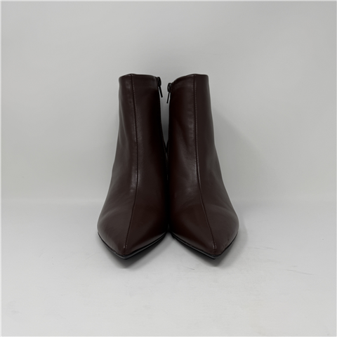 Tronchetto Alla Caviglia In Nappa Art. Cosmobooty 0d01, Taglia: 37, Colore: BROWN