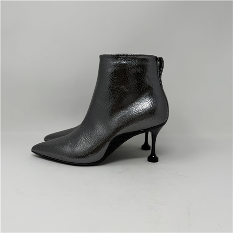 Tronchetto Alla Caviglia In Laminated Goatskin Art. Cosmo Booty 0q03