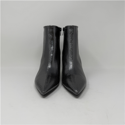 Tronchetto Alla Caviglia In Laminated Goatskin Art. Cosmo Booty 0q03