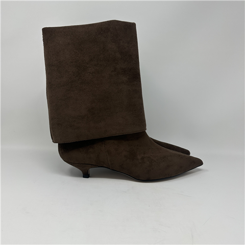 Stivale Camoscio Gambale Morbido Art P3080