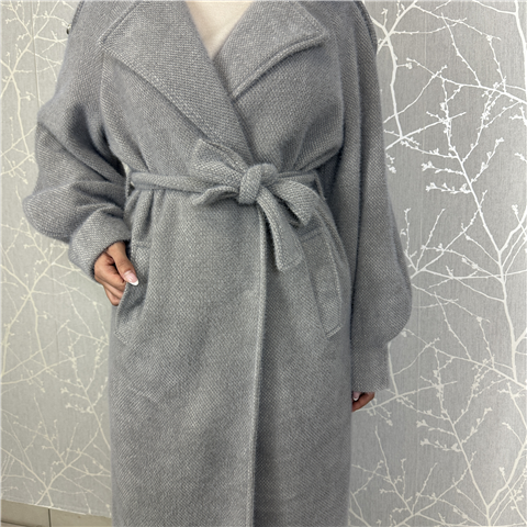 Cappotto Lungo Allacciato In Vita Art. Sd5070