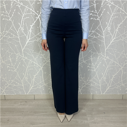Pantalone Flare Punto Milano Art. O66026c, Taglia: 42, Colore: BLU