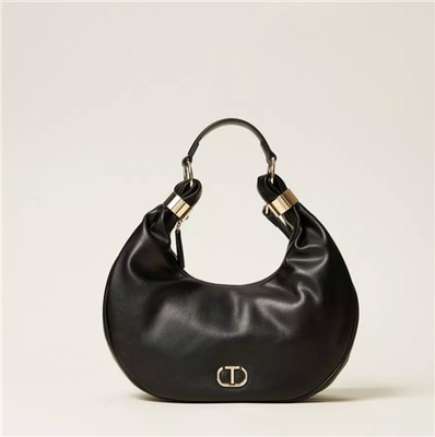 Hobo Con Anelli In Metallo E Tracolla