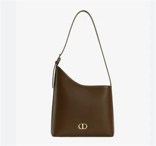 Mini Hobo Asimmetrica, Taglia: U, Colore: COFFEE